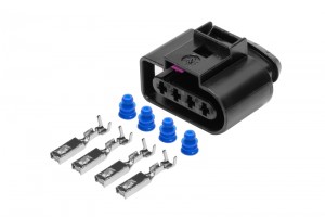 Разъем VW Golf,Jetta,Passat AUDI A2,A3,A4 SKODA Fabia катушки зажигания 4-х конт AX6644S CARGEN