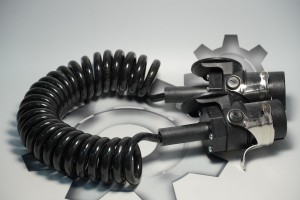 Кабель электрический прицепа ABS/EBS 7-полюсный L=5000 мм (01.010.7210.130) Спец 4460087000 SPETSMASH