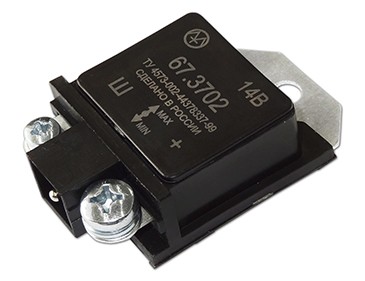 Реле регулятор напряжения ЗИЛ-131,УАЗ генератора 3842.3701-10,3872.3701 ЭНЕРГОМА 673702 ENERGOMASH