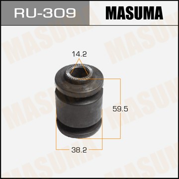 сайлентблок рычага пер.!\ Toyota Avensis T22/T25 00> RU-309 MASUMA