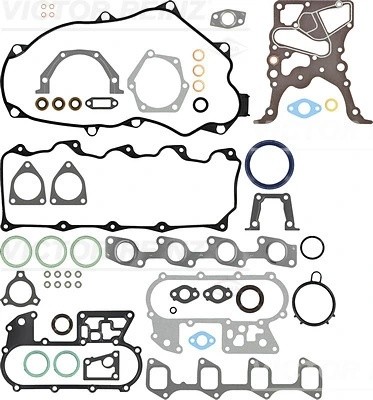 к-кт прокладок ДВС! без ГБЦ\ Toyota Hi-Ace/Hi-Lux/Land Cruiser 2.4D/2.8D 2L/3L 8 01-52750-01 VICTOR REINZ