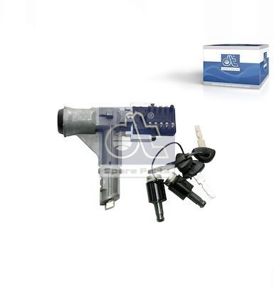 Замок зажигания SCANIA 94/114/124/144/164 (кронштейн+конт.группа+компл.личинок н 1.19231 DIESEL TECHNIC