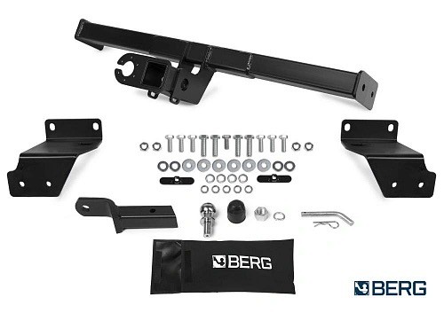 Устройство прицепное Hyundai Creta 2016-2021, 2021- "BERG" (шар Е 1300/75 кг) F.2312.003 BERG