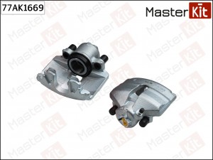 Суппорт тормозной перед. прав. Audi A1 (8X1, 8XK) 2010 - 2018, Skoda FABIA II (5 77AK1669 MASTER KIT