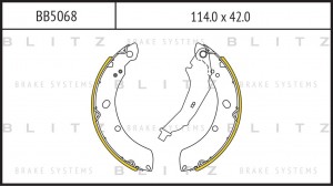 VW GOLF II/ AUDI 80/CHERY AMULET BB5068 BLITZ