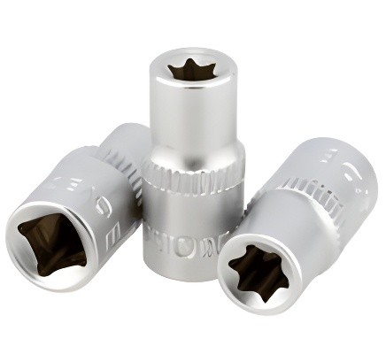 Головка торцевая 1/4" Torx E8 "АвтоDело" 39308 AVTO DELO