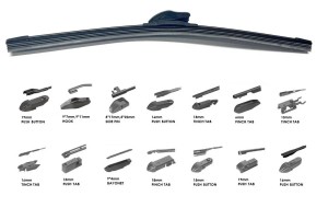 Щетка стеклоочистителя с адаптерами 22"/550 mm бескаркасная D20CR0022 D20CR0022 CWORKS