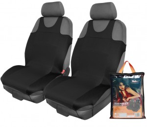 Чехлы-майки F3 передние (2 шт), комбинированные, цвет черный, полиэстер (ASC-F3) ASCF3 AIRLINE