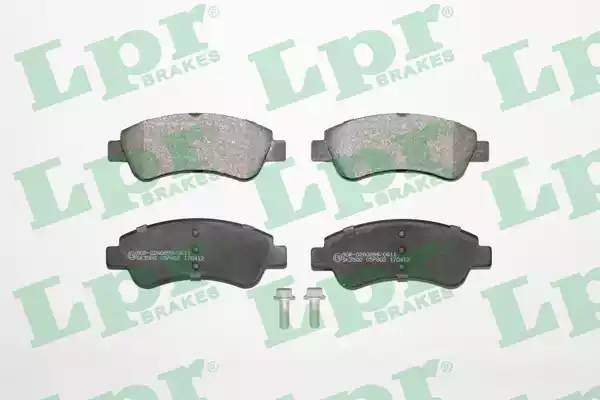 Комплект тормозных колодок 05P802 05P802 LPR