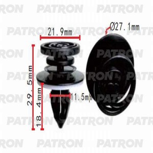 КРЕПЛЕНИЕ ОБШИВКИ ДВЕРИ Audi A4 [B6] (2000-2004) P370256 PATRON