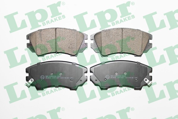 Комплект тормозных колодок 05P1467 05P1467 LPR