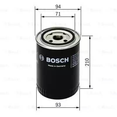 Фильтр масляный IVECO MK (83-91) BOSCH 0 451 105 067 BOSCH