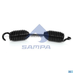 Пружина ROR полуприцепа колодок стяжная (220х34х5.2) SAMPA 085032 SAMPA