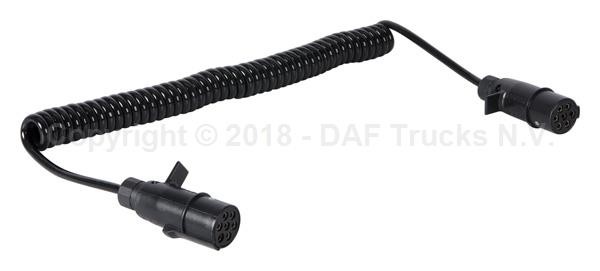 Кабель электрический пластик L=4000MМ 7POL N - мама (8801601SX) 1532912 DAF TRP