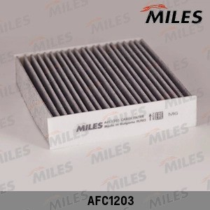 Фильтр салона угольный MITSUBISHI COLT 03- (FILTRON K1216A MANN CUK1830) AFC1203 AFC1203 MILES
