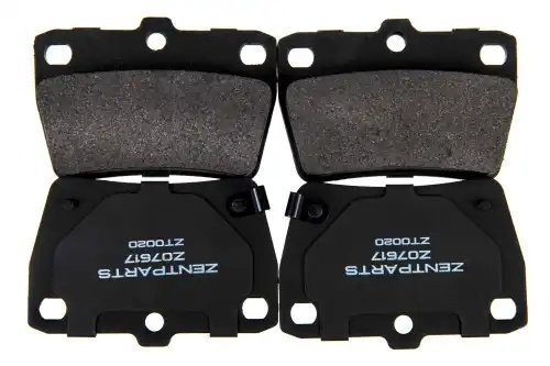 колодки дисковые задние! Toyota RAV4 1.8/2.0 WTi/2.0D 00> Z07617 ZENTPARTS