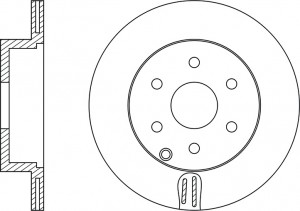 Диск тормозной задний NISSAN PATHFINDER (R51) D307.6мм RN1420 RN1420 NIBK