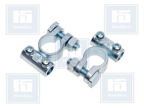 Комплект клемм АКБ цинк 95мм под 2 винта М6  SBT013 SBT 013 START VOLT