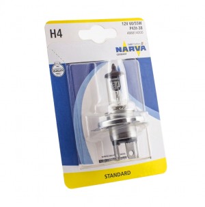 Лампа 12V H4 60/55W P43t-38 блистер (1шт.) Standard NARVA 488814000 NARVA