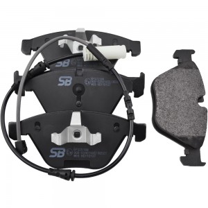 Колодки тормозные передние (BMW 3 E90/E91/X1 E84) BP32518W BP32518W SB NAGAMOCHI