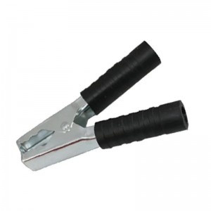 зажим ''крокодил''! с металлическими зубцами для фиксации проводов 250А 150мм 160020 REXANT