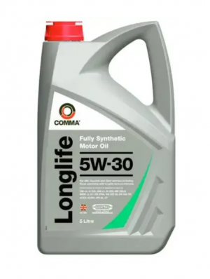 COMMA 5W30 LONGLIFE (5L) масло мот.! синт ACEA A3/B4,API SL/CF,GM-LL-B-025,MB 22 GML5L COMMA