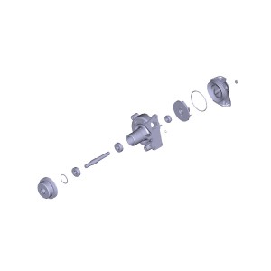 Гайка трубки пневмокомпрессора ГАЗон Next (доп. фиксация) 8.9327 YAMZ