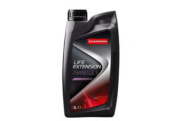 Масло трансмиссионное CHAMPION OIL Life Extension 75W-90 GL-5 полусинтетическое  8203701 CHAMPION LUBRICANTS