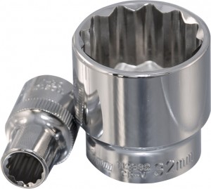 головка торцевая! 12-гранная 1/2'' 11мм\ 112311 OMBRA