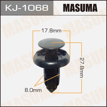 Пистон обивки универсальный MASUMA KJ1068 MASUMA