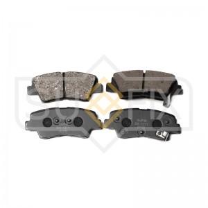 колодки дисковые задние!\ KIA Soul 1.6i/CRDi 09>, Hyundai Solaris 10-16 SX-1211 SUFIX