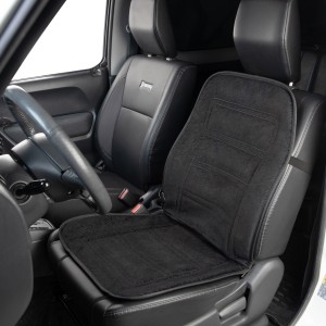 Накидка на сиденье с подогревом 12V с терморегулятором черная SKYWAY S02201018 SKYWAY