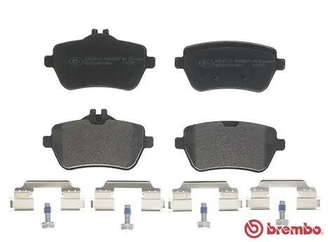 P50117 колодки дисковые задние!\ MB W222/C217 13> P50117 BREMBO