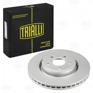 Диск торм. Jeep Grand Cherokee IV (WK2) (10-) перед. d=350 (окраш.) (DF 073208) DF073208 TRIALLI