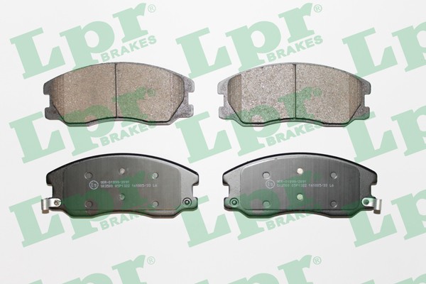 Комплект тормозных колодок 05P1322 05P1322 LPR