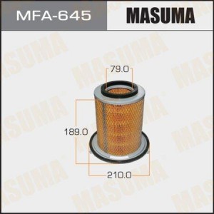 фильтр воздушный!\ Isuzu Elf 4JG2 NHR69 95-02, 4JG2 NKR69 93-07, NHS69 93-02, WK MFA-645 MASUMA