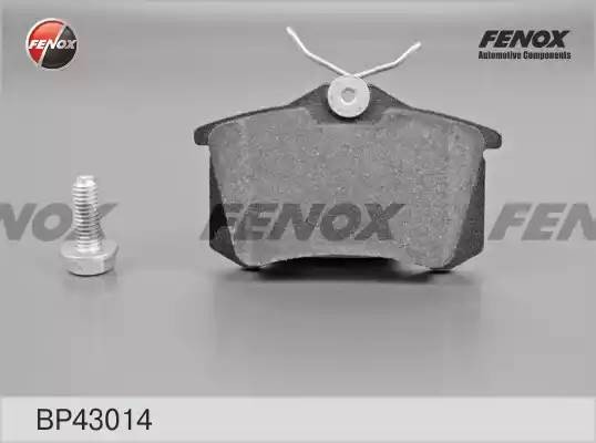 Колодки задние Audi A4, A6, A8, TT, CITROEN C3, C4, Berlingo, PEUGEOT 307, 308 B BP43014 FENOX