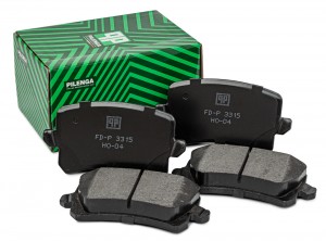 Колодки тормозные дисковые задние VW GOLF, JETTA , PASSAT FD-P3315 FDP3315 PILENGA