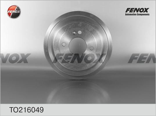 TO216049 барабан тормозной!\Hyundai Solaris/Accent, Kia Rio III 10> TO216049 FENOX