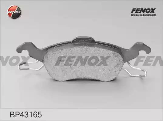 Колодки FORD FOCUS 98-05 BP43165 BP43165 FENOX