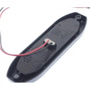 Фонарь габаритный белый светодиодный 12/24V MEGAPOWER 37026004 MEGA POWER