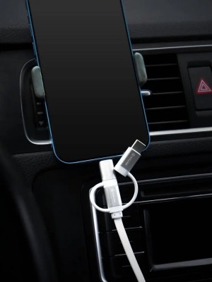 Кабель универсальный 3в1 USB - Lightning, Type-C, Micro USB, 1.2м Soft-Touch ACH ACH-C-49 AIRLINE