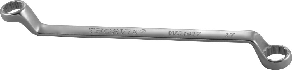 Ключ накидной 21х23мм коленчатый 75град. THORVIK W22123 THORVIK