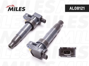 Катушка зажигания HYUNDAI SONATA NF 04-/IX55/KIASORENTO 06-/MAGENTIS/OPITIMA 06- AL08121 MILES
