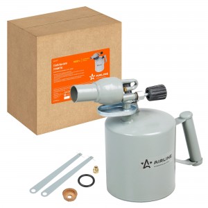 Лампа паяльная (горелка) бензиновая, 2,0L, серая(AGT-07) AGT-07 AIRLINE