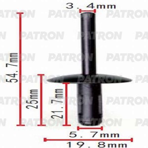 BMW Заклепка с распорной втулкой P370536 PATRON