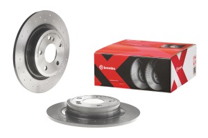 Диск перфорированный Brembo Xtra 08.B348.4X 08.B348.4X BREMBO