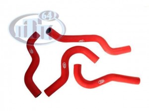 Патрубок отопителя для а/м ГАЗель 406 дв. (4 шт.) (красный) "ПТП64" PTP002193 PTP 64