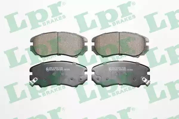 Комплект тормозных колодок 05P1369 05P1369 LPR