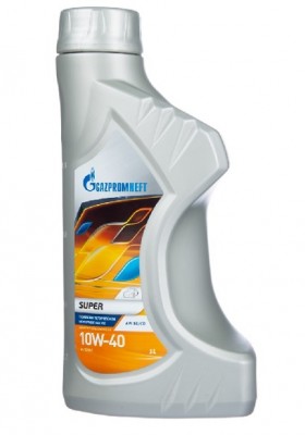 Масло моторное полусинтетическое Super 10W40 SG/CD 1л 253142141 GAZPROMNEFT